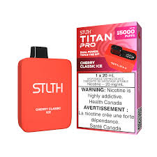 Stlth Titan Pro Disposable - Cherry Classic Ice [Ontario Stamp]